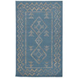 Lagos Blue/Natural Rug by Classic Home at Eve Furniture
