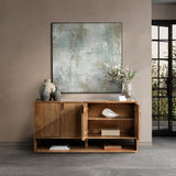 Laguna 4 Door Buffet - Natural Maple by Classic Home at Eve Furniture