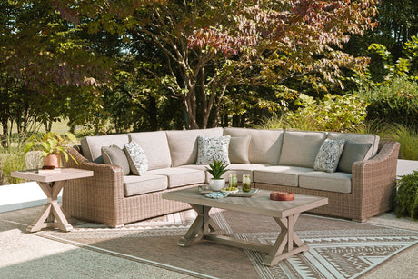 Laguna Heights 3-Piece Outdoor Sectional by Ashley at Eve Furniture
