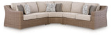 Laguna Heights 3-Piece Outdoor Sectional by Ashley at Eve Furniture