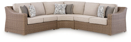 Laguna Heights 3-Piece Outdoor Sectional by Ashley at Eve Furniture