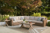 Laguna Heights 4-Piece Outdoor Sectional by Ashley at Eve Furniture