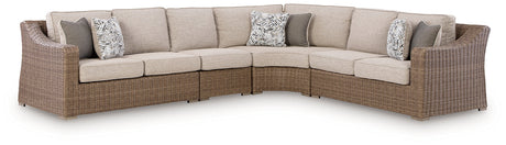 Laguna Heights 4-Piece Outdoor Sectional by Ashley at Eve Furniture
