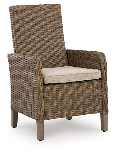 Laguna Heights Arm Chair With Cushion Set of 2 by Ashley at Eve Furniture