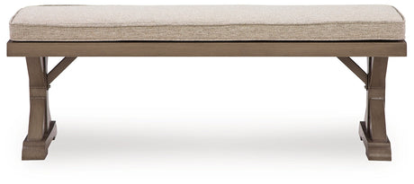 Laguna Heights Bench with Cushion by Ashley at Eve Furniture