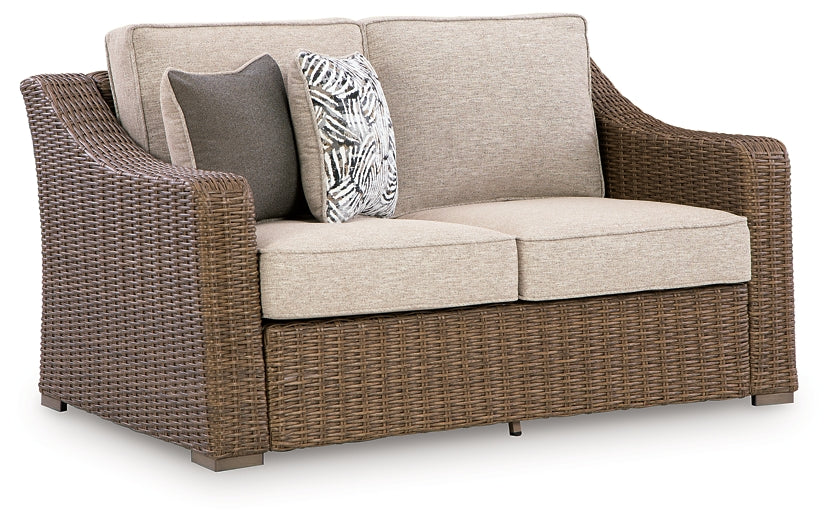 Laguna Heights Loveseat w/Cushion by Ashley at Eve Furniture