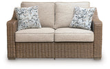 Laguna Heights Loveseat w/Cushion by Ashley at Eve Furniture