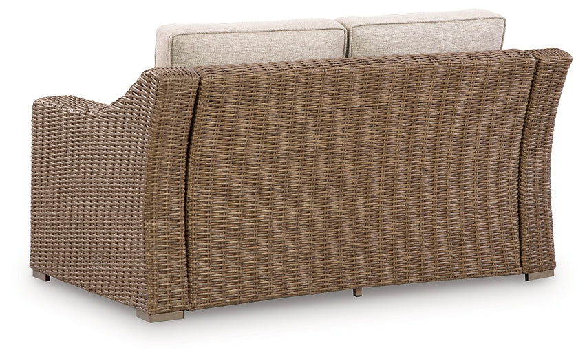 Laguna Heights Loveseat w/Cushion by Ashley at Eve Furniture