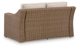 Laguna Heights Loveseat w/Cushion by Ashley at Eve Furniture