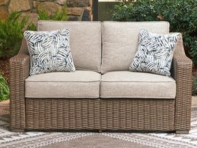 Laguna Heights Loveseat w/Cushion by Ashley at Eve Furniture