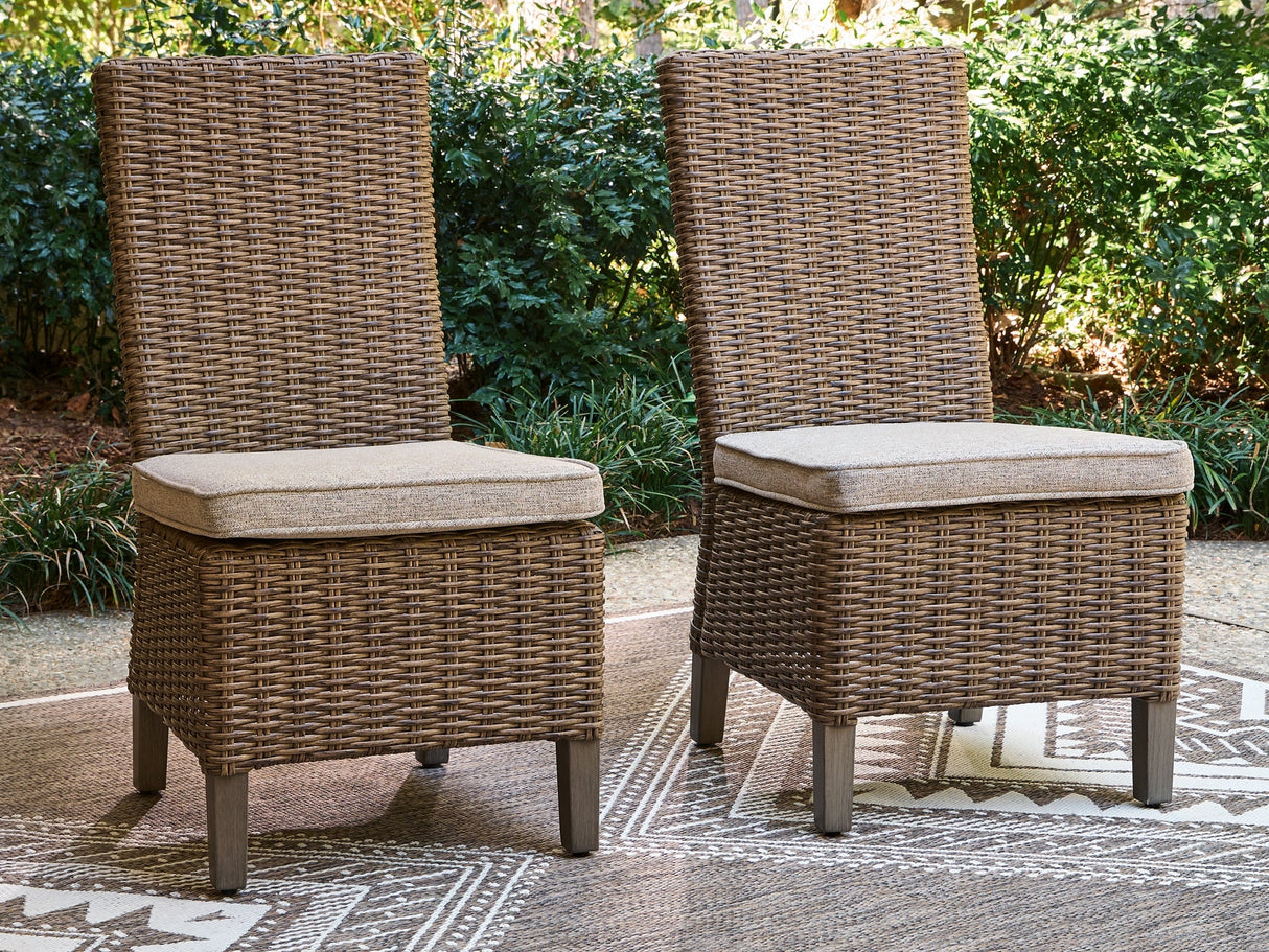 Laguna Heights Side Chair with Cushion Set of 2 by Ashley at Eve Furniture