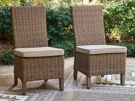 Laguna Heights Side Chair with Cushion Set of 2 by Ashley at Eve Furniture