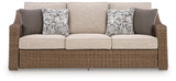 Laguna Heights Sofa with Cushion by Ashley at Eve Furniture