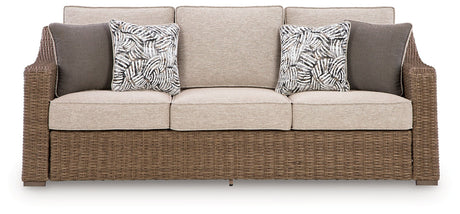 Laguna Heights Sofa with Cushion by Ashley at Eve Furniture
