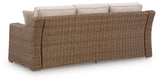 Laguna Heights Sofa with Cushion by Ashley at Eve Furniture