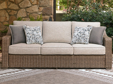 Laguna Heights Sofa with Cushion by Ashley at Eve Furniture