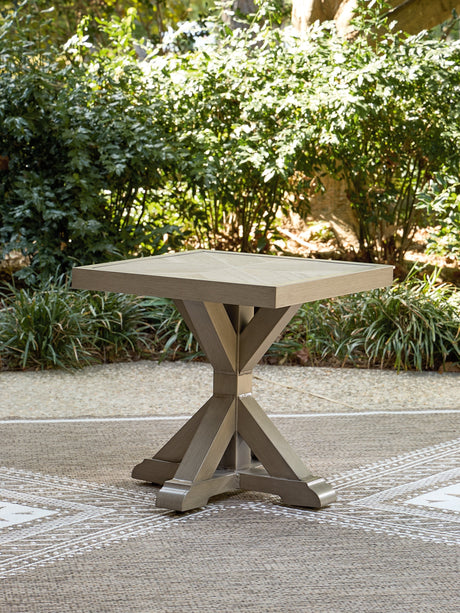 Laguna Heights Square End Table by Ashley at Eve Furniture