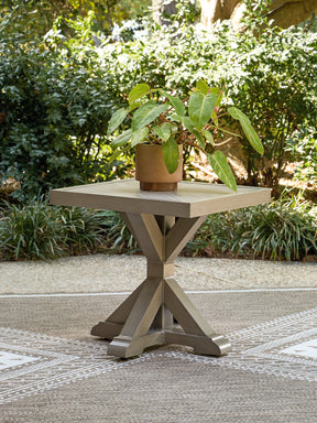 Laguna Heights Square End Table by Ashley at Eve Furniture