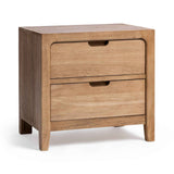 Laguna Natural Maple 2 Drawer Nightstand by Classic Home at Eve Furniture
