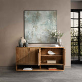 Laguna Natural Maple 4 Door Buffet by Classic Home at Eve Furniture