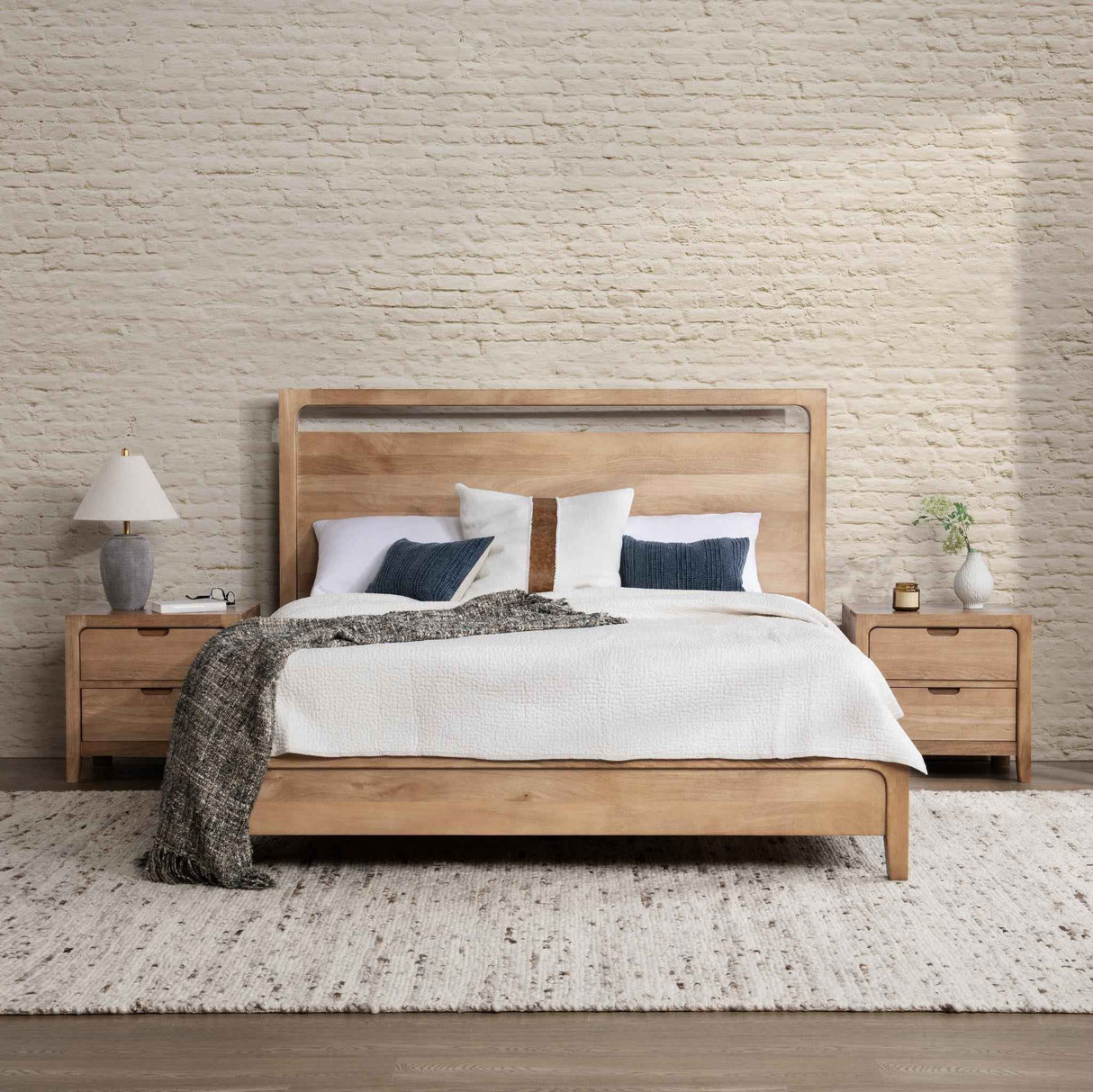 Laguna Natural Maple Bed by Classic Home at Eve Furniture