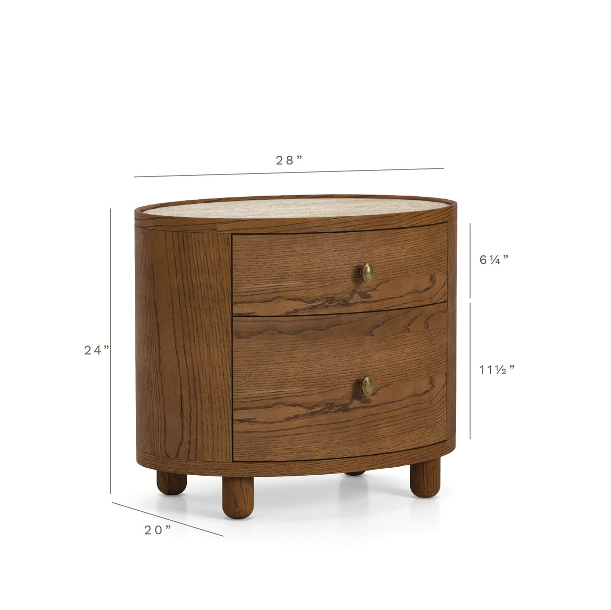 Laguna Oak End Table by Co.House Designs at Eve Furniture