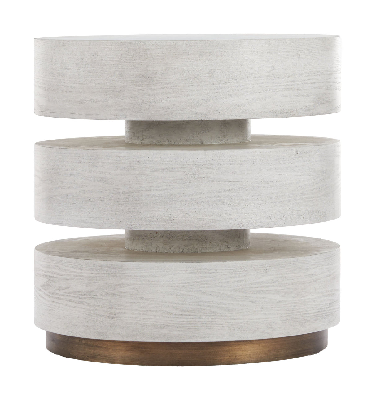 Laha Oak White Side Table by Zuomod at Eve Furniture