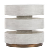 Laha Oak White Side Table by Zuomod at Eve Furniture