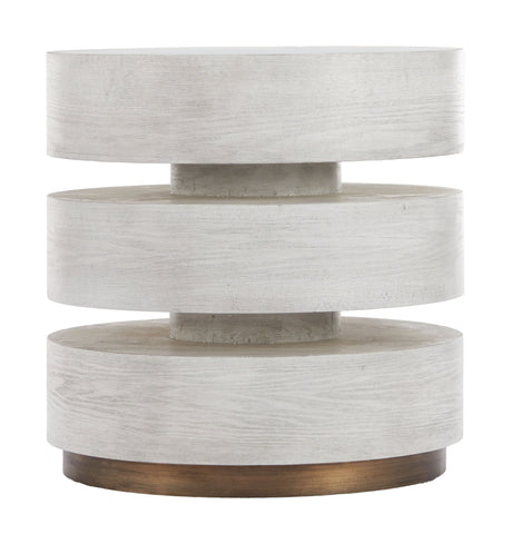 Laha Oak White Side Table by Zuomod at Eve Furniture