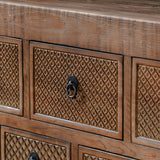 Lahey 11 Drawer Console Table by Classic Home at Eve Furniture