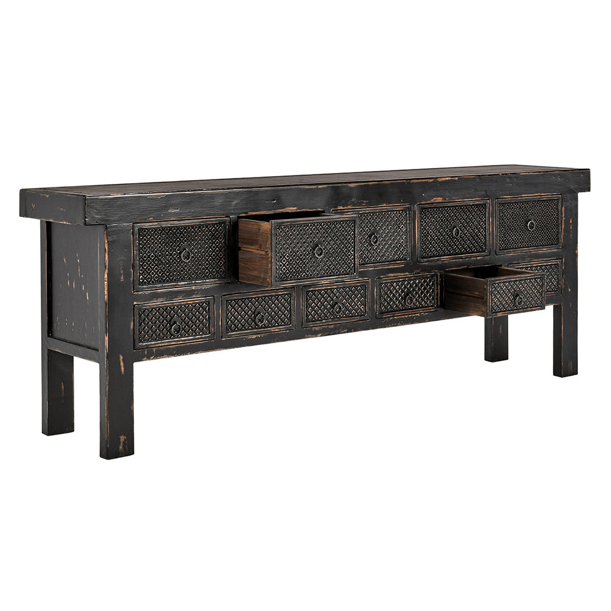 Lahey 11 Drawer Console Table by Classic Home at Eve Furniture