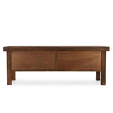 Lahey 11 Drawer Console Table - Mission Brown by Classic Home at Eve Furniture