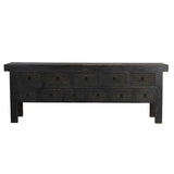 Lahey Black Console Table by Classic Home at Eve Furniture