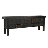 Lahey Black Console Table by Classic Home at Eve Furniture