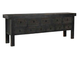 Lahey Black Console Table by Classic Home at Eve Furniture