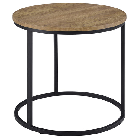 Lainey Mango Round Occasional Side End Table by Coaster at Eve Furniture
