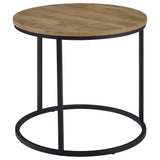 Lainey Mango Round Occasional Side End Table by Coaster at Eve Furniture