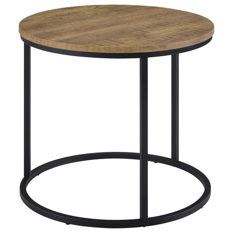 Lainey Mango Round Occasional Side End Table by Coaster at Eve Furniture