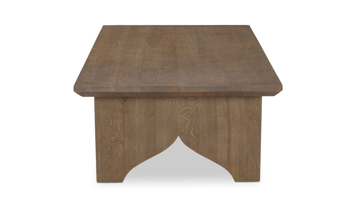 Lake Coffee Table Brown by Moe's Home at Eve Furniture