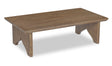 Lake Coffee Table Brown by Moe's Home at Eve Furniture