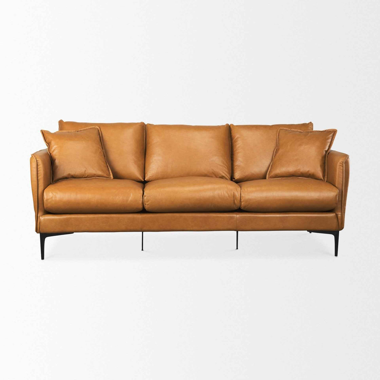 Lake Como Sofa In Black and Tan by Mercana at Eve Furniture