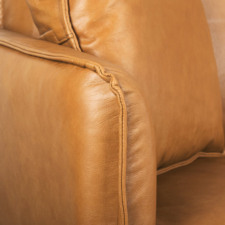 Lake Como Sofa In Black and Tan by Mercana at Eve Furniture