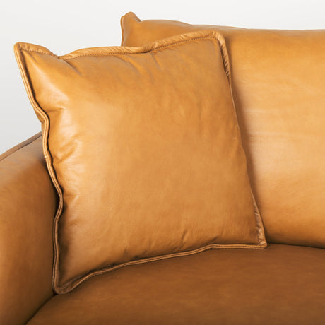 Lake Como Sofa In Black and Tan by Mercana at Eve Furniture
