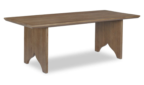 Lake Dining Table Brown by Moe's Home at Eve Furniture