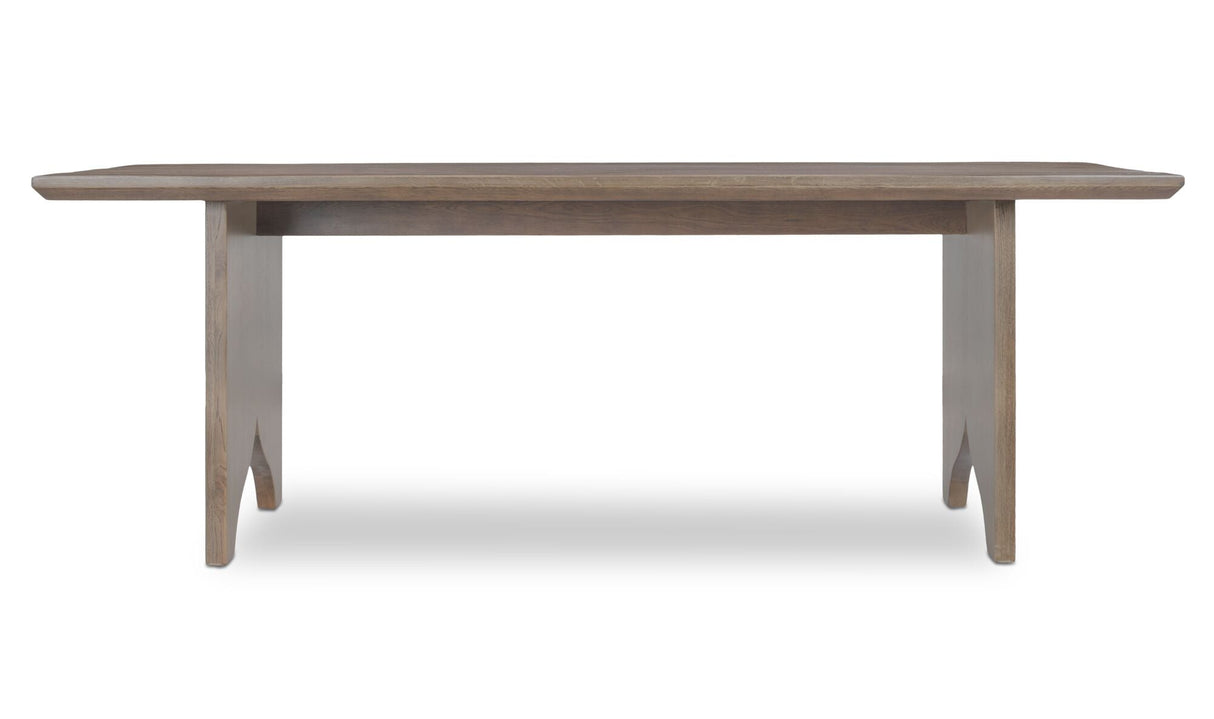 Lake Dining Table Brown by Moe's Home at Eve Furniture