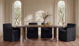 Lake Dining Table Brown by Moe's Home at Eve Furniture