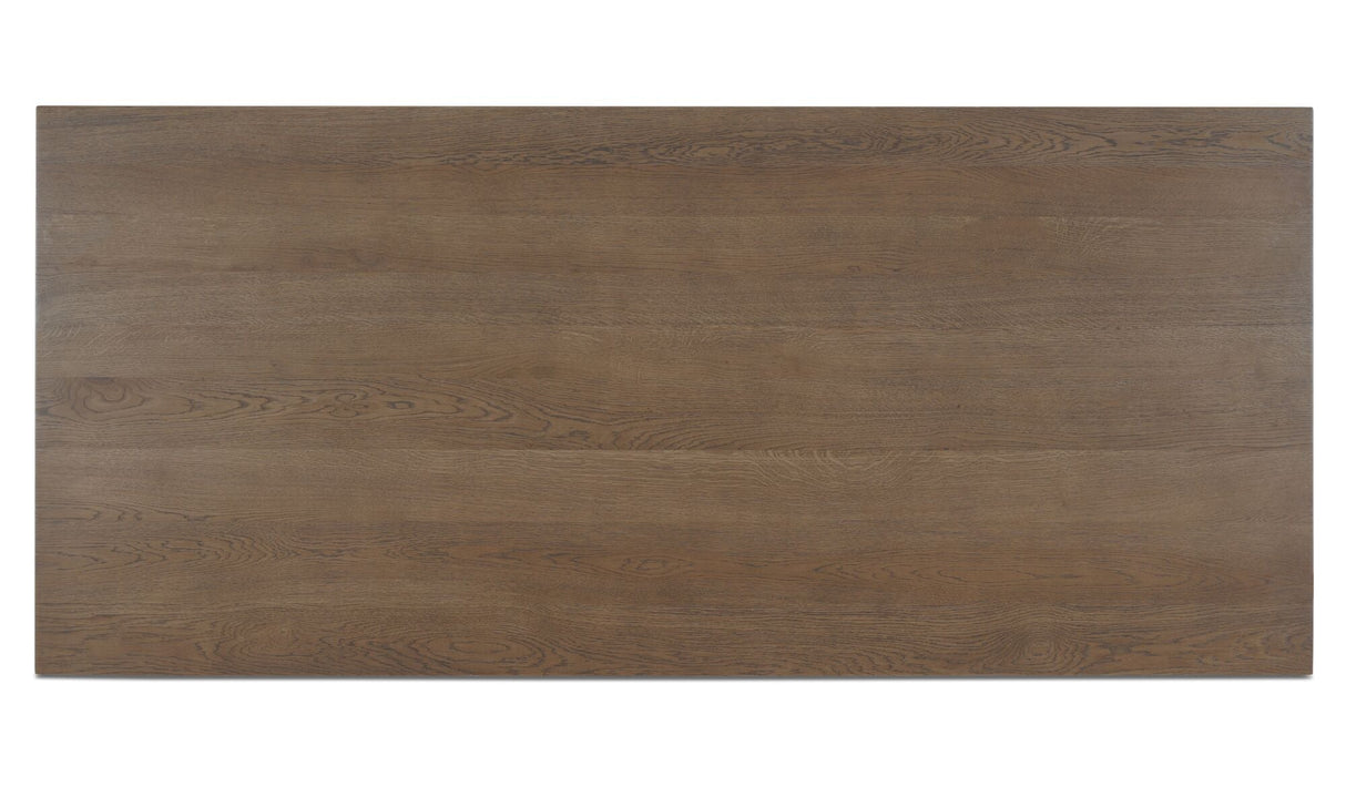 Lake Dining Table Brown by Moe's Home at Eve Furniture