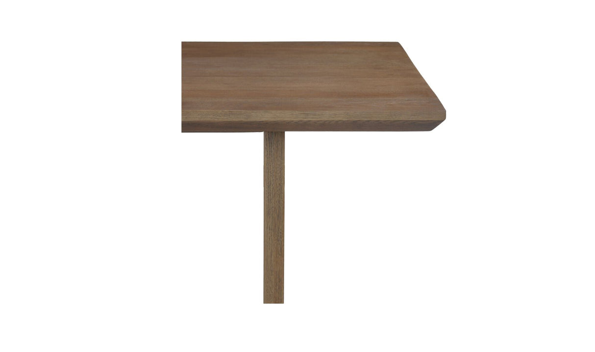Lake Dining Table Brown by Moe's Home at Eve Furniture