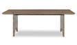 Lake Dining Table Brown by Moe's Home at Eve Furniture