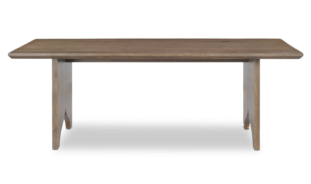 Lake Dining Table Brown by Moe's Home at Eve Furniture